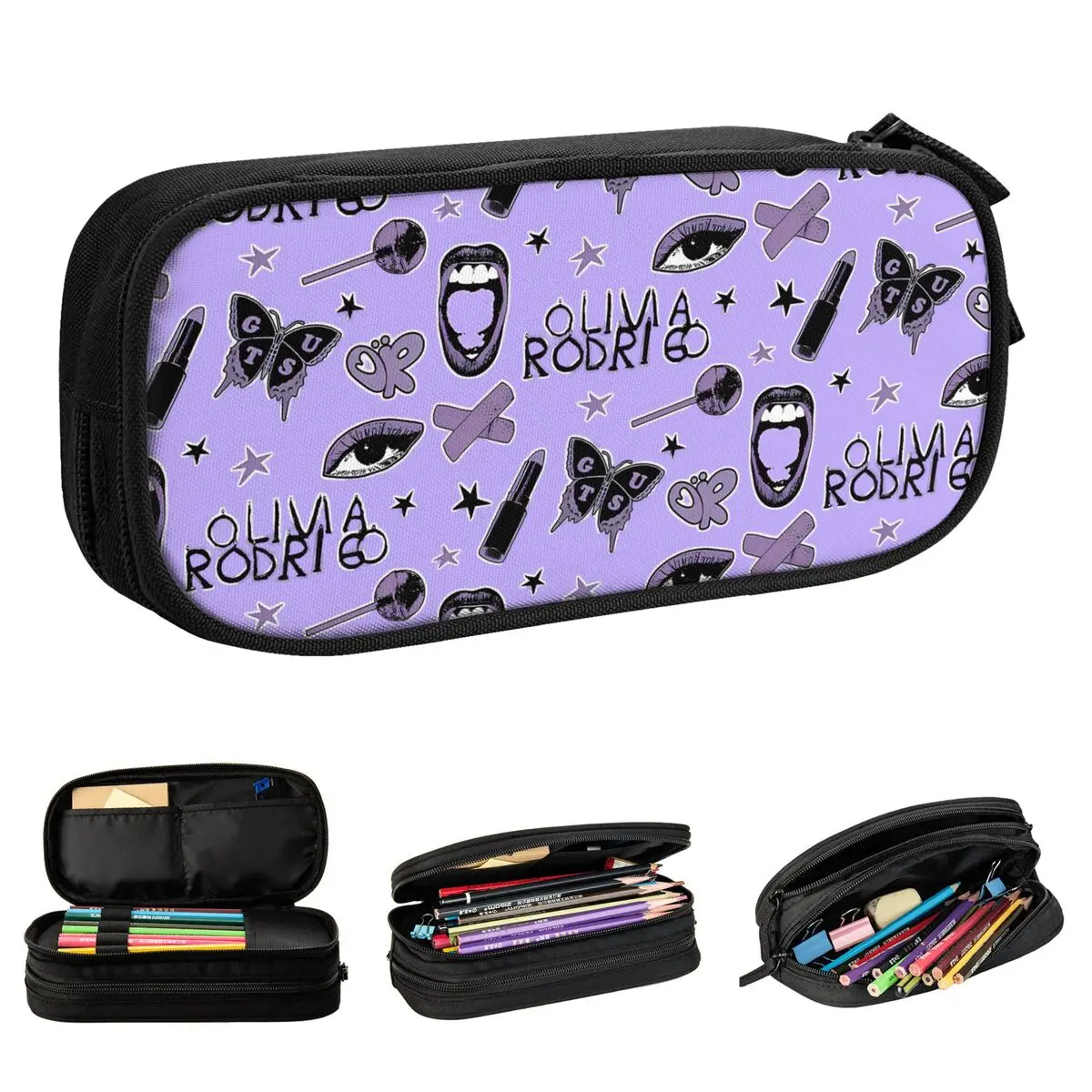Spill Ur Guts Vampire Sour Olivias Pencil Cases Pencilcases Pen for Girl Boy Large Storage Bag School Supplies Zipper Stationery