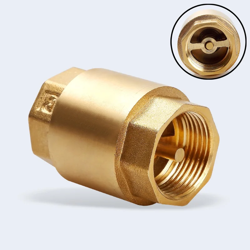 1pc-1-2-NPT-Brass-Thread-In-Line-Spring-Check-Valve-20-25mm-Diameter ...
