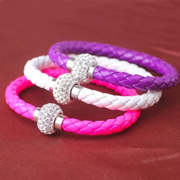 

P01 браслеты для женщин ручной работы плетеная веревочная цепочка может быть открыта позолоченная медь