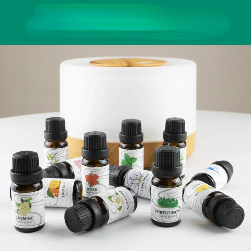 10ml Essential Oil Water-soluble Natural Plant Humidifier Aromatherapy Home Indoor Bedroom Fragrance Oil for Candle Making