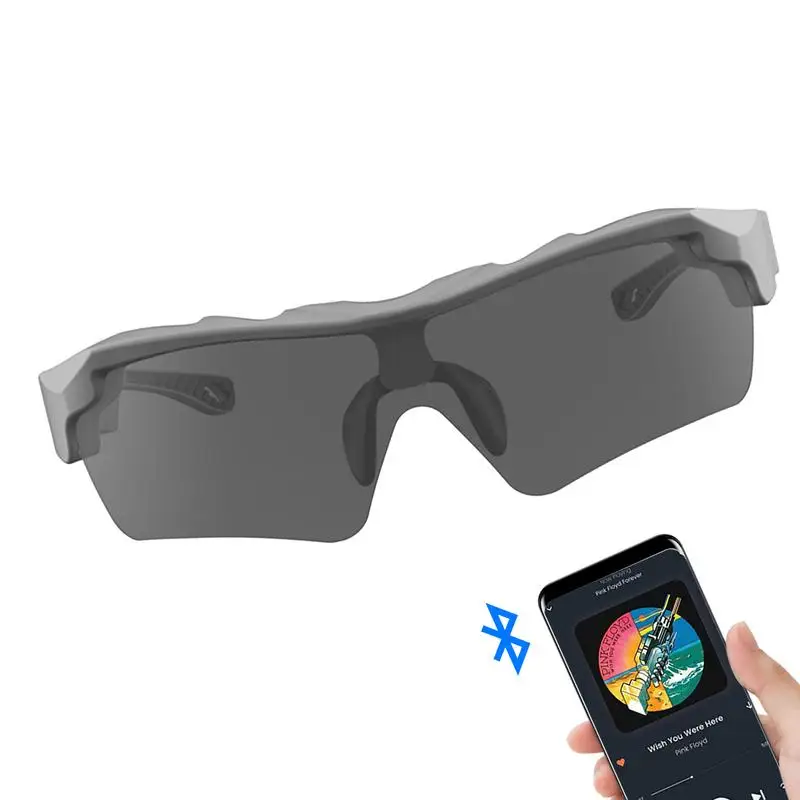 

Smart Audio Sunglasses Outdoor Smart Sport Hands-Free Calling Music Sunglasses Wireless Headphones With Built-In Microphone
