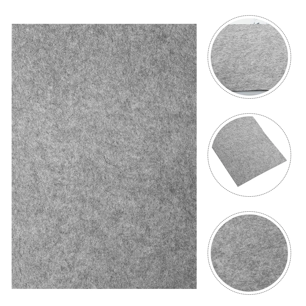 

2 Pcs Calligraphy Felt Pad Drawing Mat Wool Desk Table Mats Practicing Writing Board Paper Exercise