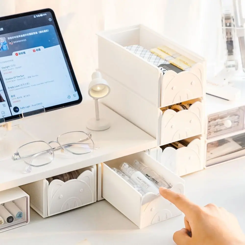 

Large Capacity Desktop Storage Box Pencil Case Stationery Case Office Stationary Supplies