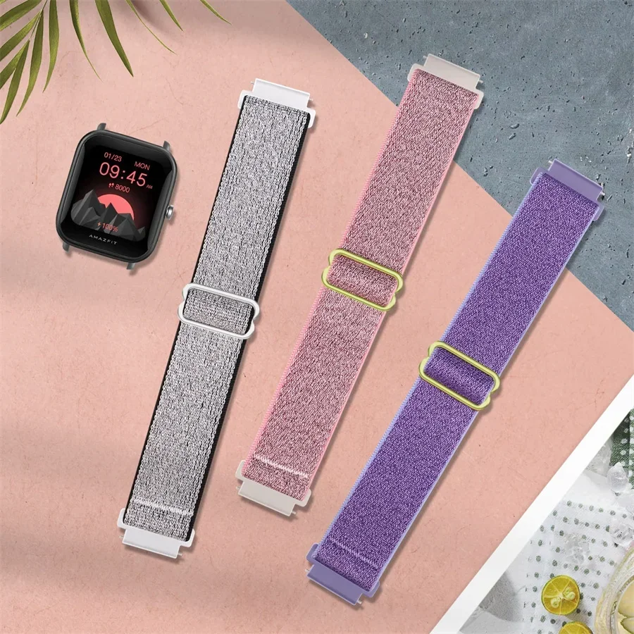 Shiny Elastic Smartwatch Strap - Available in 20mm/22mm Sizes