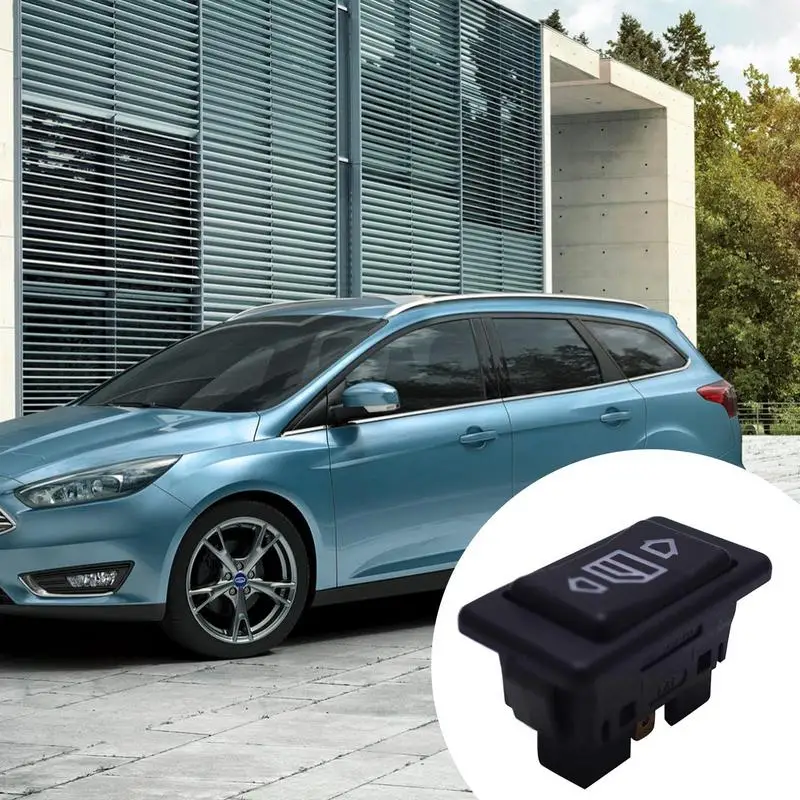 자동차 범용 유리 리프트 스위치, 단일 팩, 자동차 창문 스위치, 마스터 로커 스위치, 12V, 24V, 20A, 6 핀
