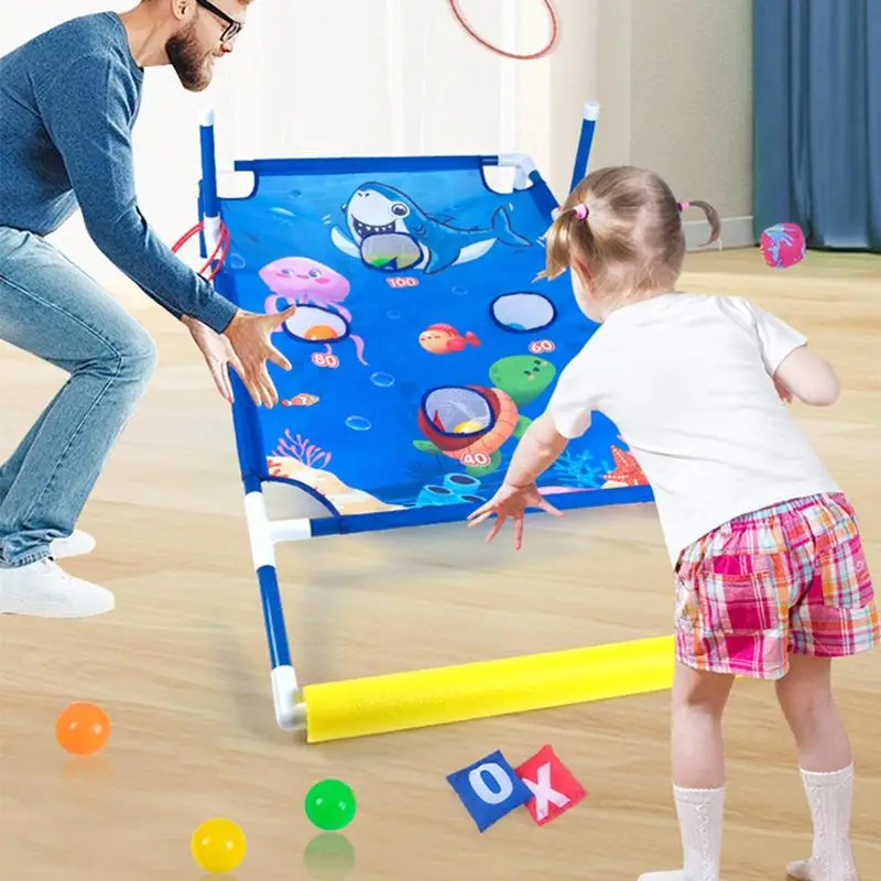 Bean Bag Toss Carnival Game Bean Bag Outside Toss Games For Kids Outside Cornhole Activities Toy For Toddler 3 Year Old Boy