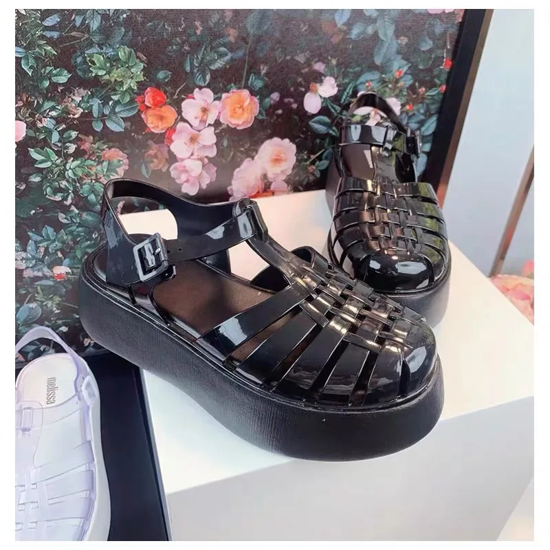 Melissa Aranha Melissa Salto Alto Transparente Mini Melissa