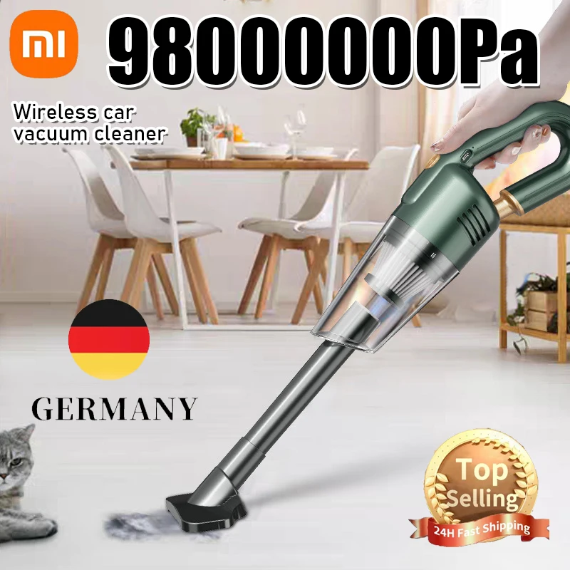 Xiaomi New 9500000PA Car Vacuum Cleaner 120W high-power Handheld Wireless Vacuum Cleaner Strong Suction Dual Use For Car & Home