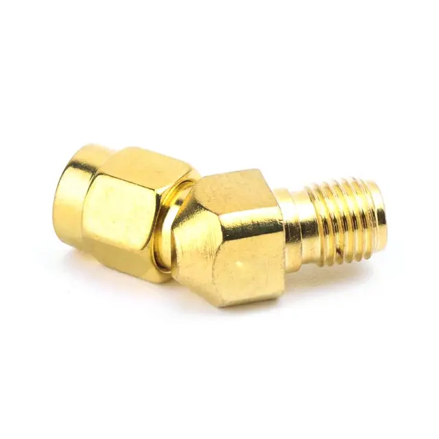 SMA Male To SMA Female 45°135°Bevel Adapter Connector For FPV Goggle Antenna 6