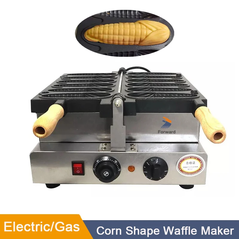 ドッグワッフルメーカー電気6個クリスピーコーンドッグワッフルノン  