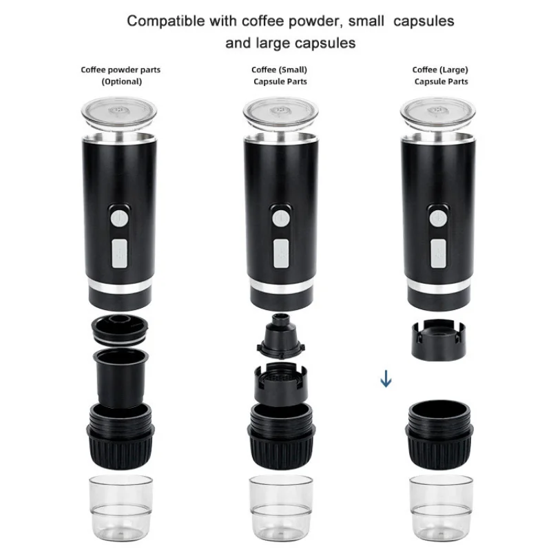 

Portable Small Capsule Coffee Machine Italian High Pressure Coffee Machine Capsule Machine