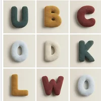 Nordic 26 English Alphabet Pillows for Children ABCD Pillows Toy Sofa Cushions LOVE Shooting Props Office Chair  Cushion 2