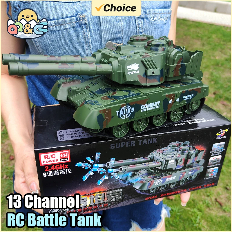 Electric RC Tracked Truck Toy for Kids with Remote Control