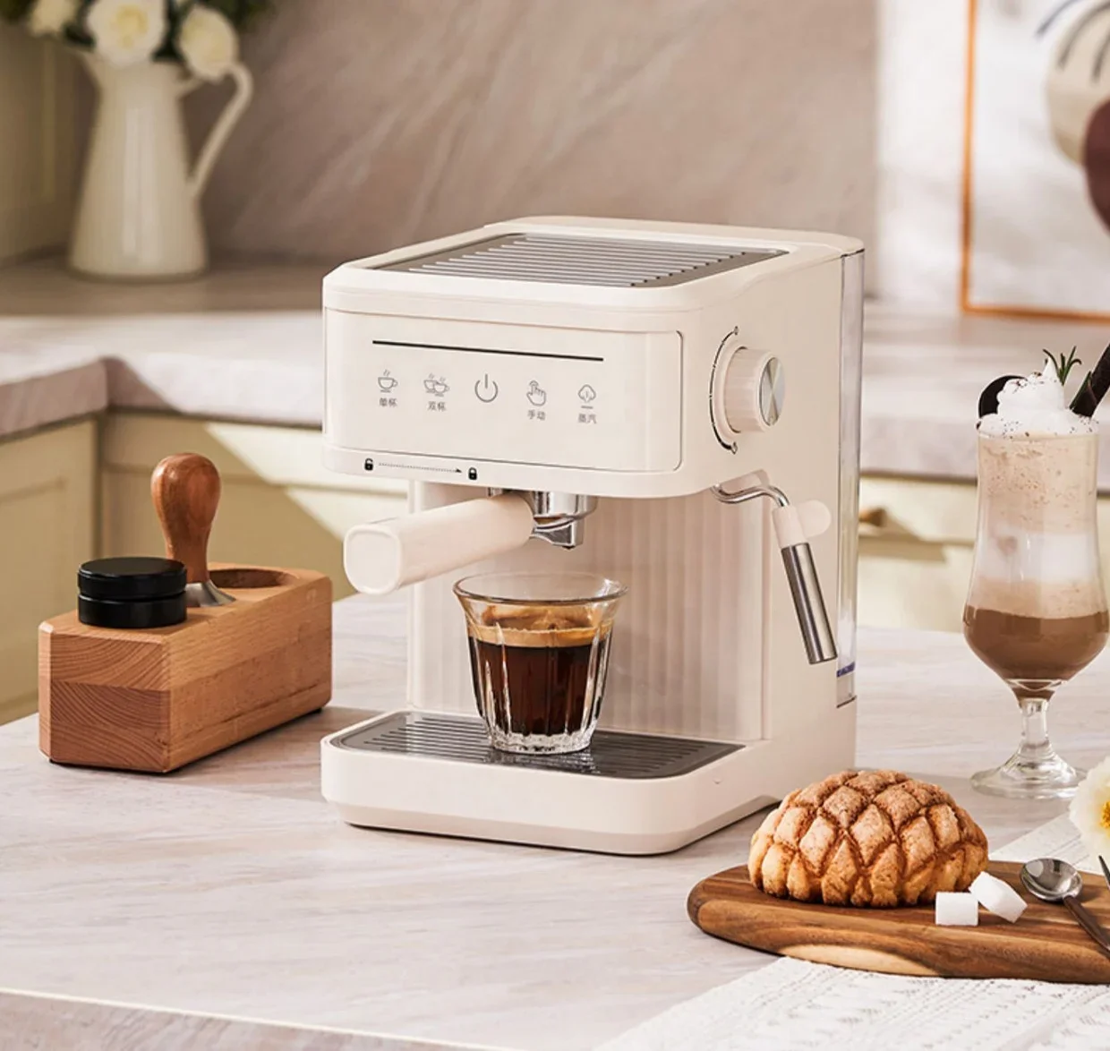 110V Household Appliance Small Coffee Machine Italian Multi Capsule Coffee Machine 4
