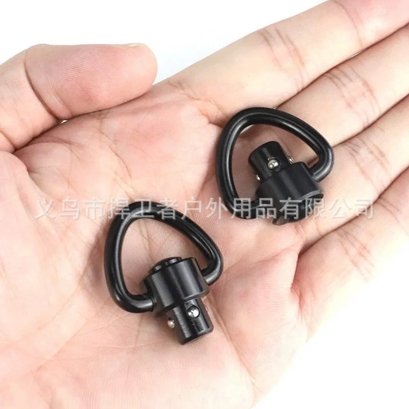 Tactical Rifle Push Button QD Quick Release Sling Swivel Mount Ring for Hunting Accessories Airsoft Wargame