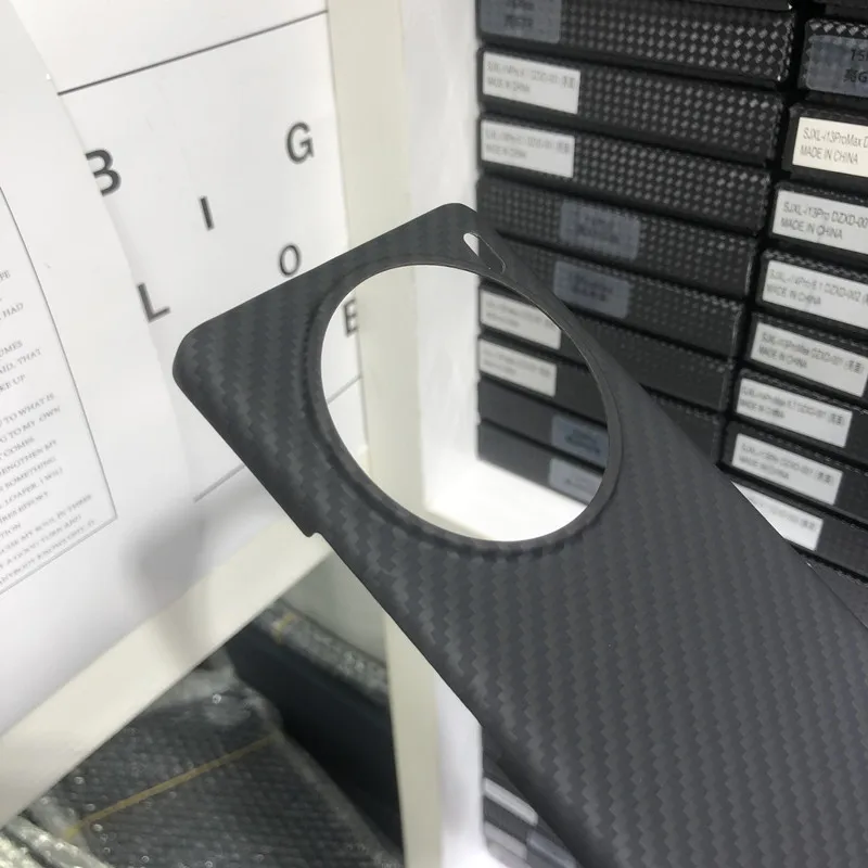 Carbon Fiber Case for VIVO- X100 Case Shcokproof Aramid Fiber Phone Cover Ultra-thin Phone Cover for VIVO- X100 Accessories