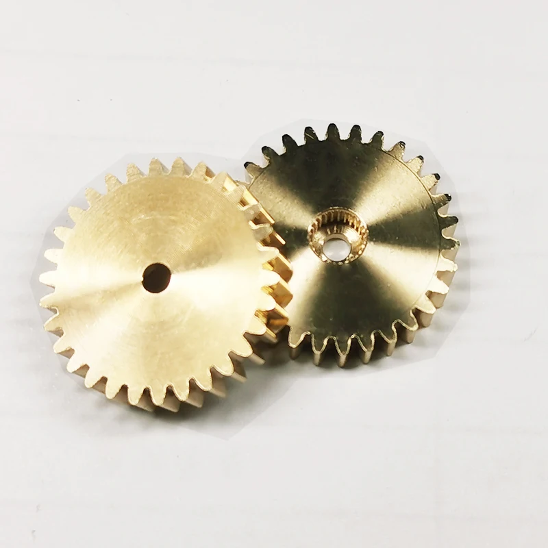 Servo Gears 25T Spline 0.8M 30 Tooth Copper Gear RC Servo Accessories Robot Arm Gear