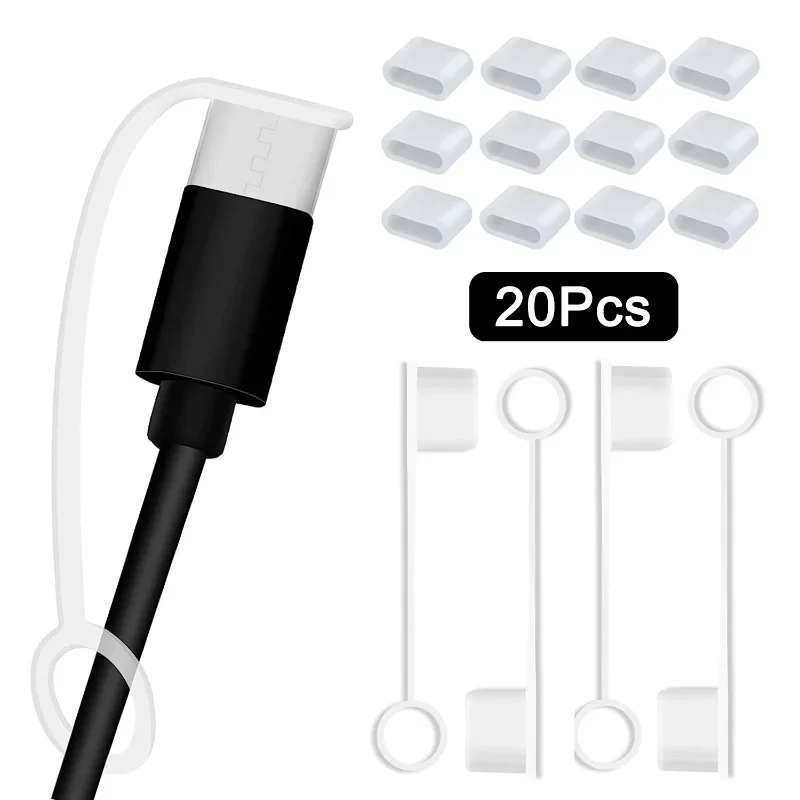Universal Silicone Dust Plug for USB-C Charging Port - Soft Anti-Dust Protector Cover Cap