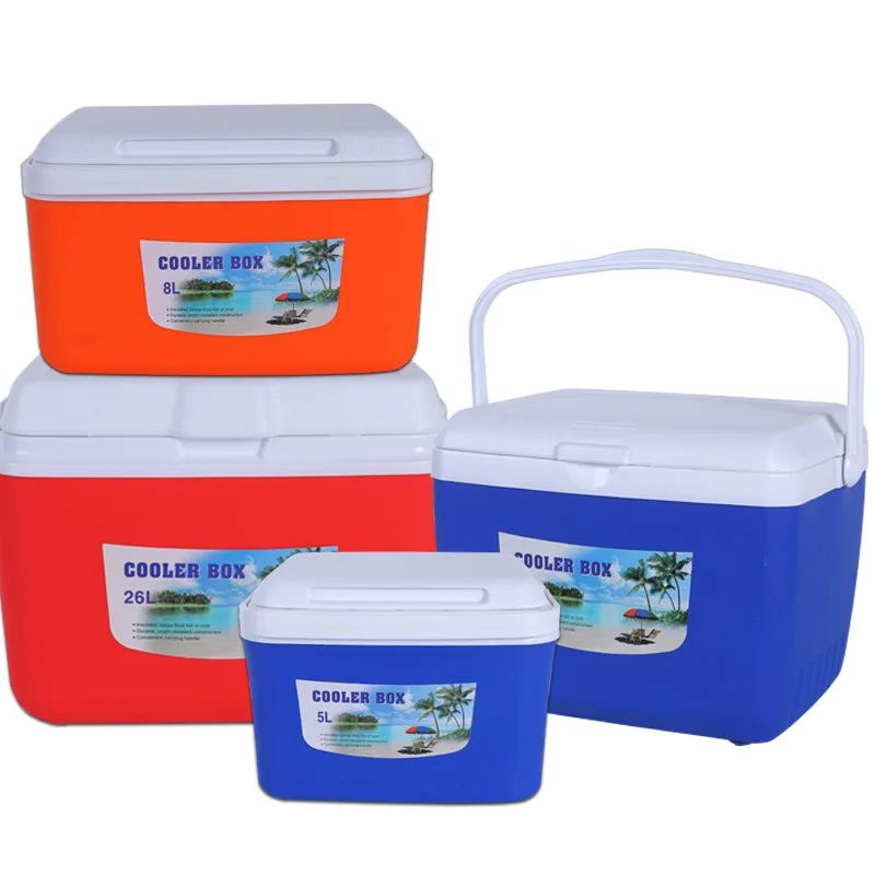 Portable Thermos Box and Camping Cooler for Beer Drinks Fresh Beverage or Fruit Insulated Box for Cola Can Beer Bottle Chiller