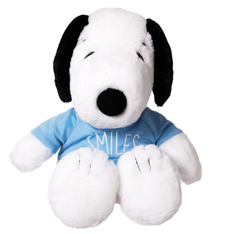 Plush Toys Miniso Animation Plush Snoopy Plush Toy For Children Cartoon Dog Pillow Kawaii Sofa Cushion Cute Room Decoration Gift