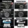 1/32 Toyota RAV4 SUV Off-Road Toy Car, JKM Diecast Metal Model Sound & Light Doors Openable Educational Collection Gift For Boy 5
