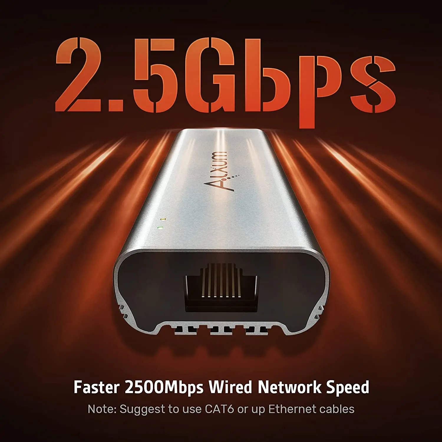 Alxum  C ̴  USB-C RJ45 10/1000Mbps Lan Ʈũ ī USB 3.2 Gen1 ̴ Ȯ ̺ MacBook Pro