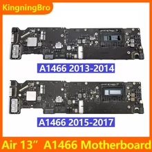 Ordenador portátil probado, placa lógica A1466, i5, i7, 4GB, 8GB, para Macbook Air de 13 pulgadas, placa base A1466, 2013, 2014, 820-3437-B, 2015, 2017, 820-00165-A