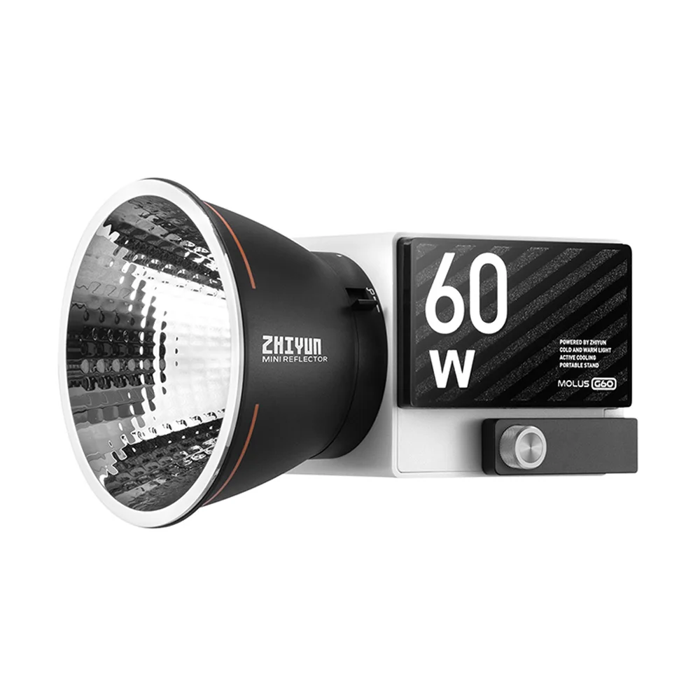 MOLUS G60 COB LED Video Light 60W Pocket Photography Lighting for Studio Video Y