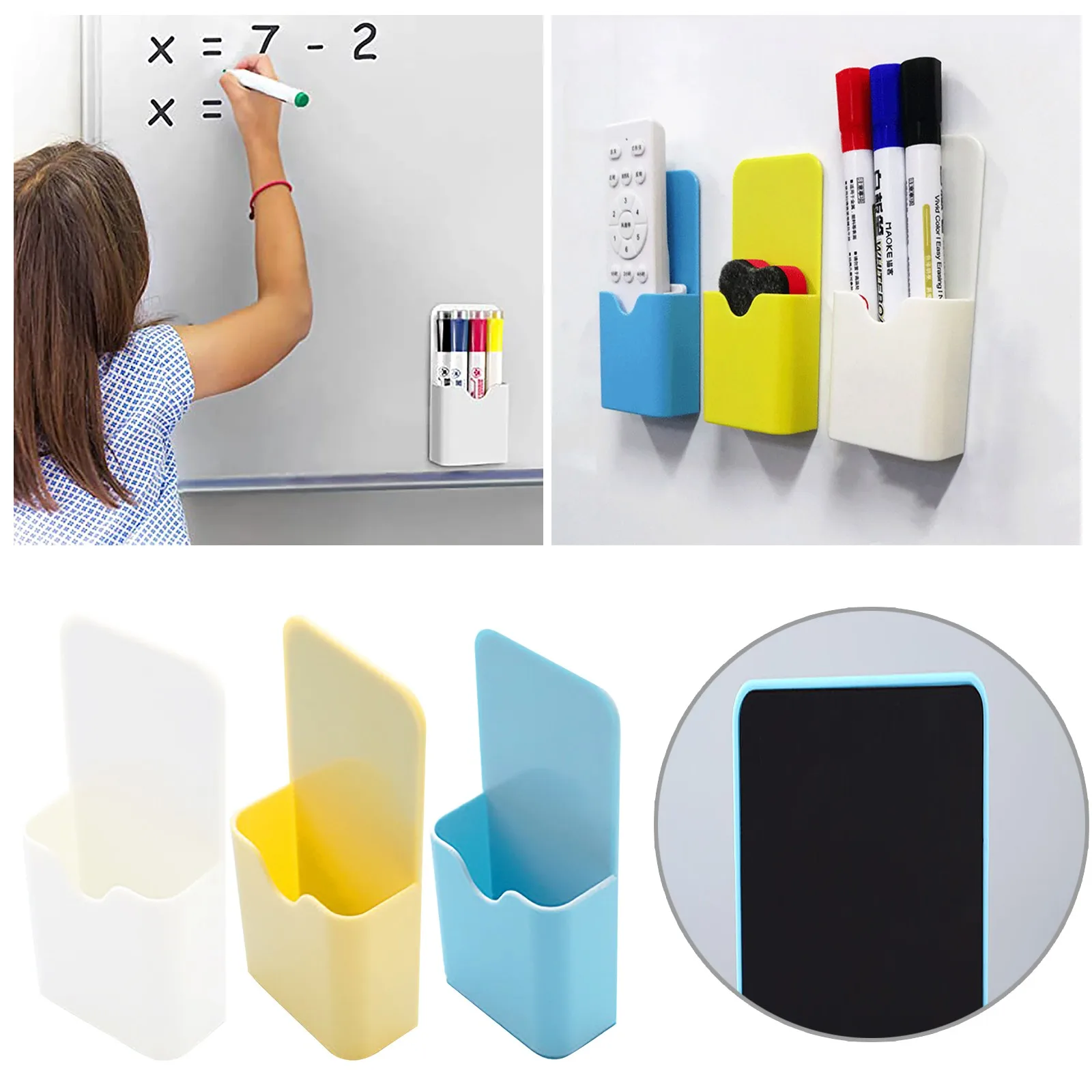 Acheter Porte-stylo magnétique en plastique pour enseignant, 5