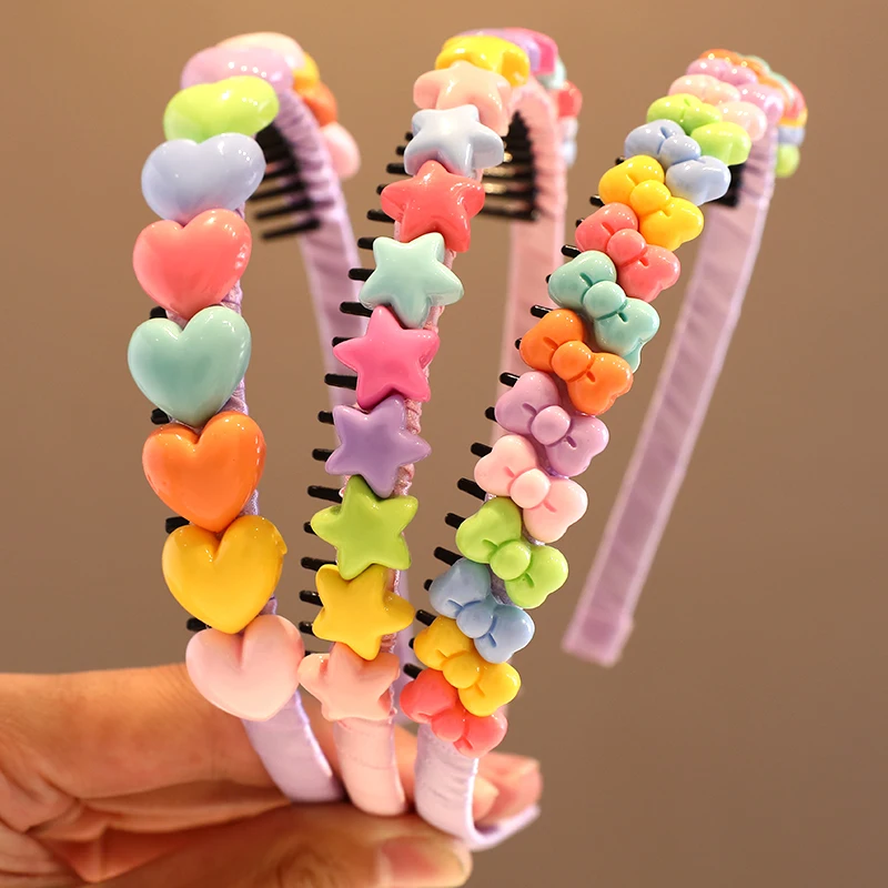 Girls Colorful Flower Hairbands - Cute Headbands for Kids