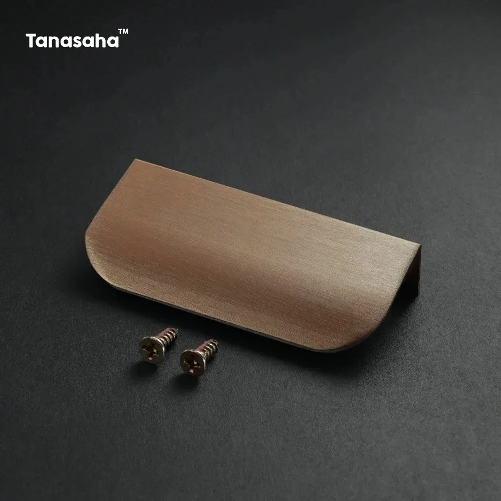 ซ่อนตู้จับตู้ครัวดึงลิ้นชักอลูมิเนียมอัลลอยด์สําหรับเฟอร์นิเจอร์ยาวเฟอร์นิเจอร์ฮาร์ดแวร์ 1