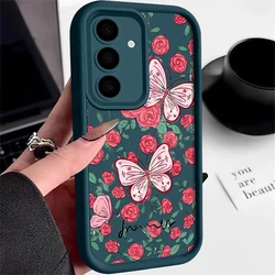 Vibrant Butterfly TPU Phone Case - Galaxy S20 FE (A890 Blue)