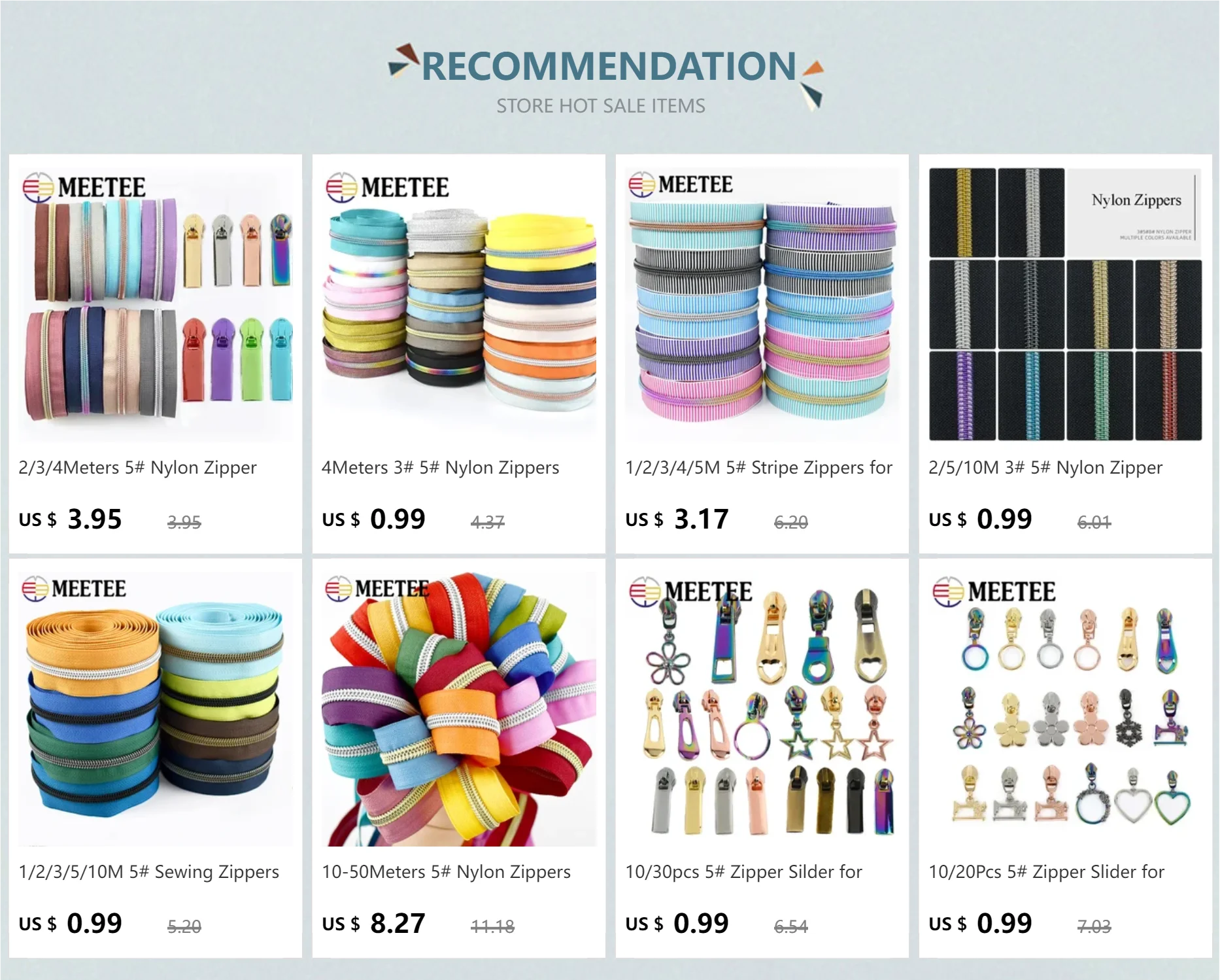 2-10M 5 # Nylon-Reißverschlüsse per Meterrolle, Bulk-Reißbänder, Kleidung, Schuhe, Tasche, Spule, Reißverschlüsse, Verschlüsse, Reparaturset, DIY-Nähzubehör – Detail 1
