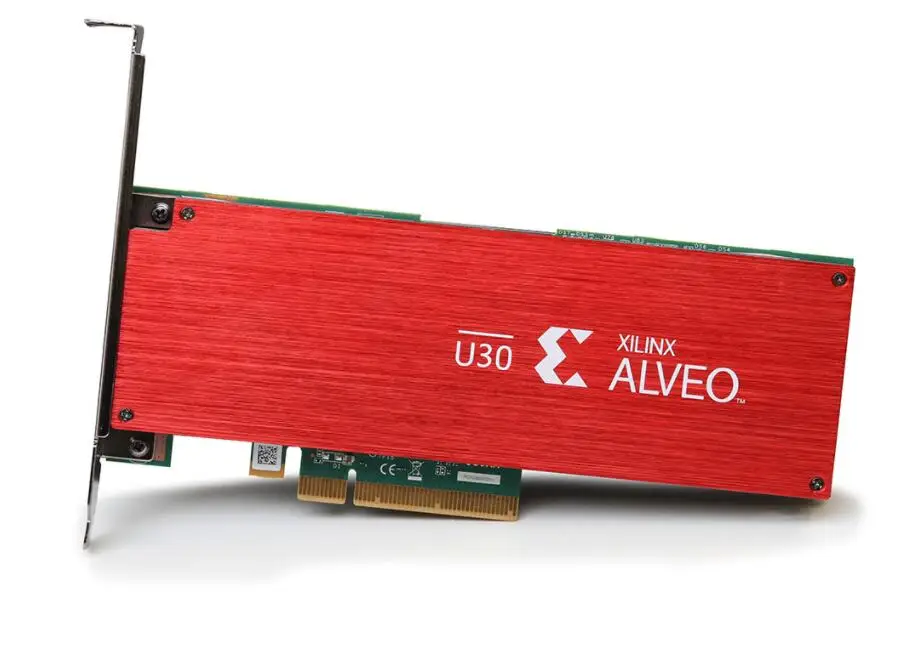 Accelerator card xilinx Alveo U30 media data center AU30MAP08GPQG