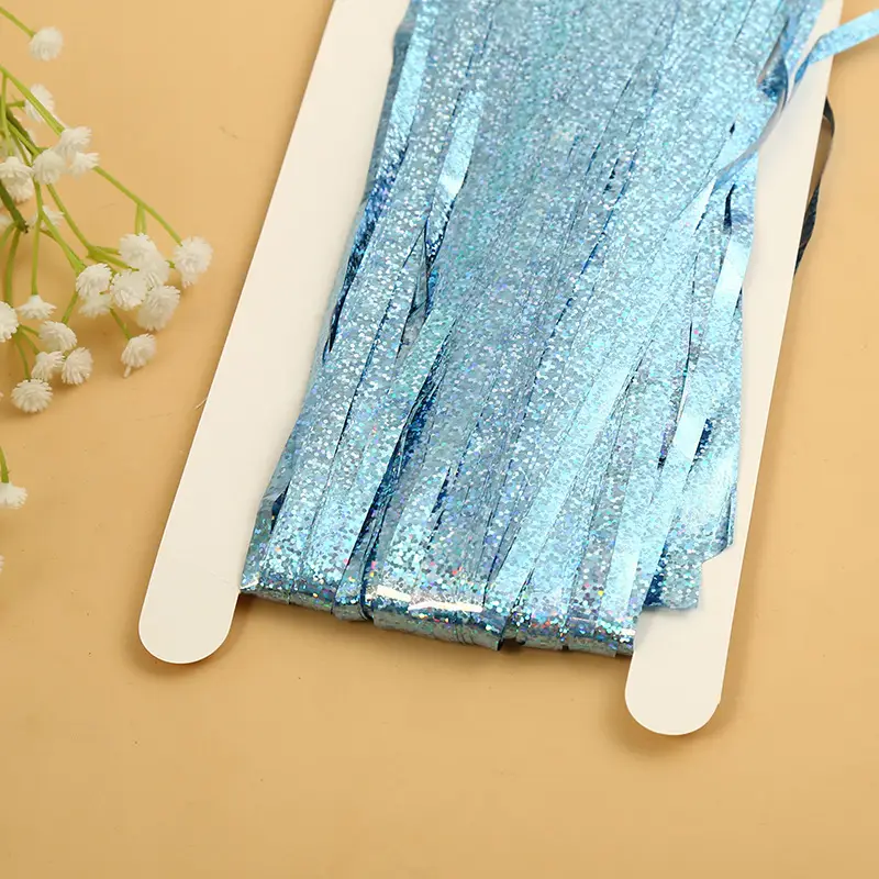 Cheap as a Party Metallic Tinsel Foil Fringe Curtains Backdrop for Birthday New Year Eve Party Photo Wedding Decor - Image 23