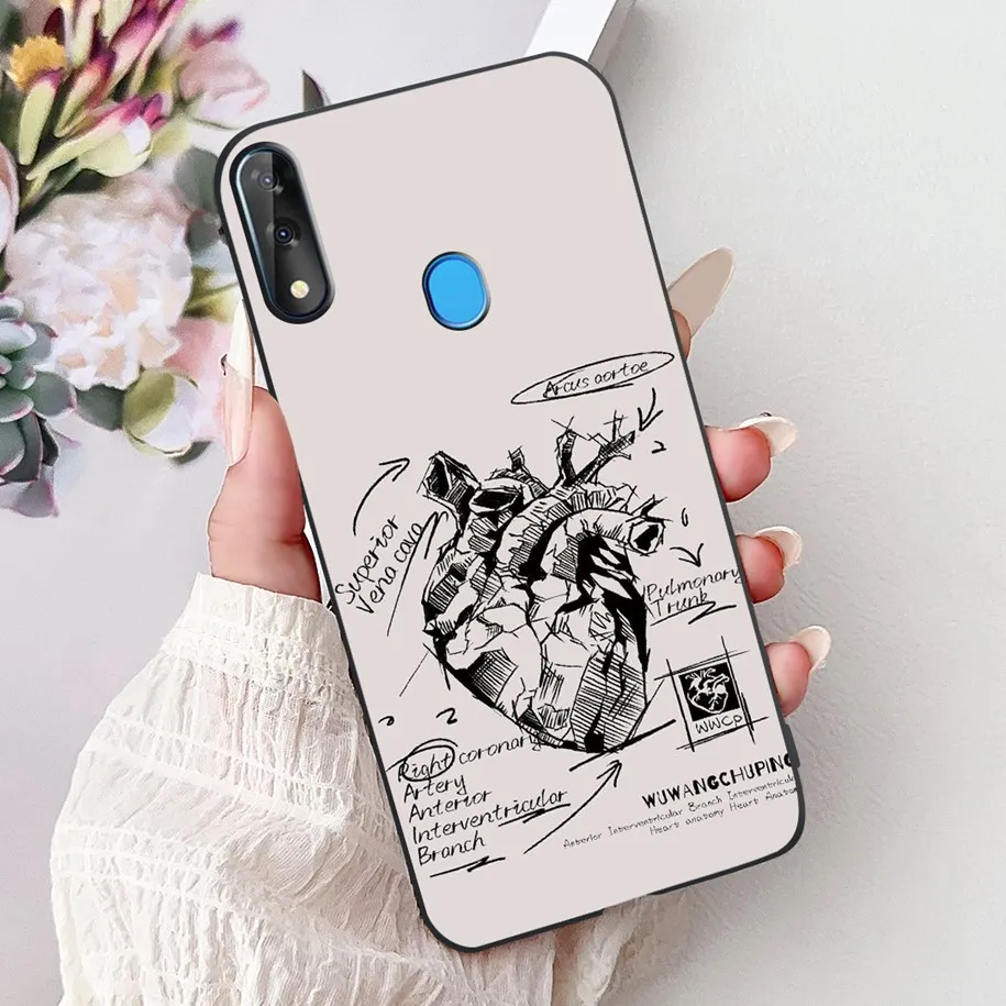 Cute Cool Spider Tiger Marble Soft Silicone Shockproof Phone Case Cover