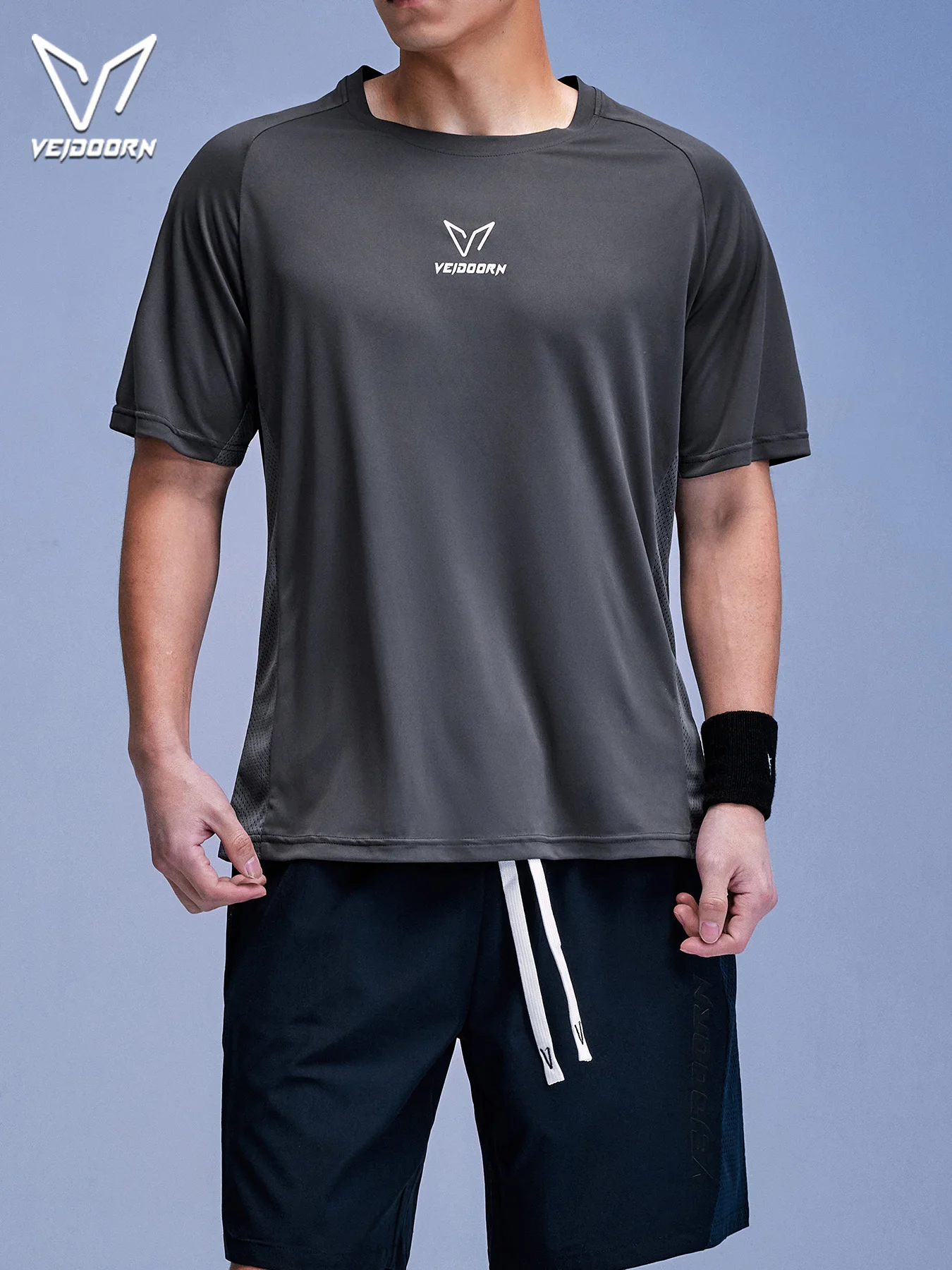 Veidoorn Running Shirt Mesh Back