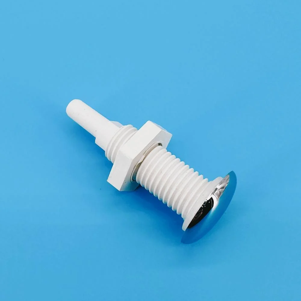 8mm Nozzle 30mm Cover Straight Bubble Nozzle &Phi;8 Chromed Cap PVC Base Hot Tub Air Jet Massage Bathtub Jet Bathroom Hardware Set Bathroom Hardware Accessories