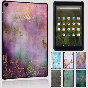 Tablet Case for Fire HD 10(5th 7th 9th 11th) Plus Gen 2021 /HD 8 (6th 7th 8th 10th) Plus 2020 /Fire 7 Background Series Cover