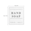 Bathroom Labels For Organizing Set  Waterproof Refillable Bottles Stickers For Dish Soap Body Wash Conditioner Shampoo Display 4