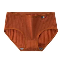5 pièces femmes sous-vêtements en coton culotte sans couture culotte Sexy femme respirant couleur unie caleçons filles Lingerie slips 3
