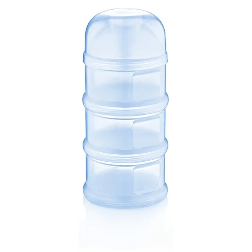 Blue Color Layer Powder Infant Food Container