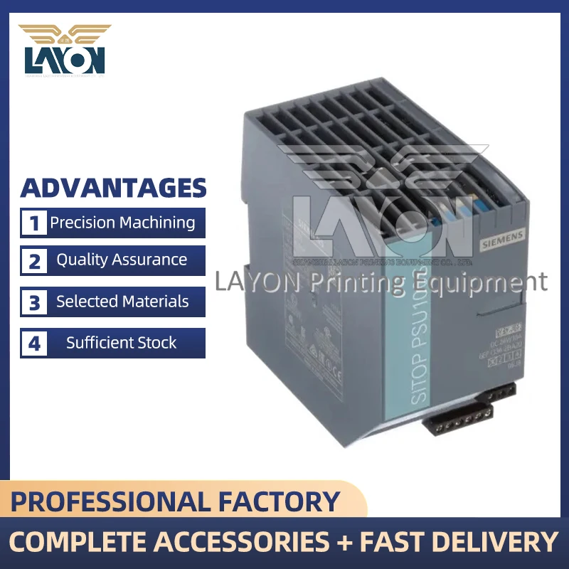 1Pc Siemens 6Ep1334-2Ba20 Per Modulo Pieghevole Siemens Sitop Psu100S Muslimon Stampante Heidelberg Consegna Veloce