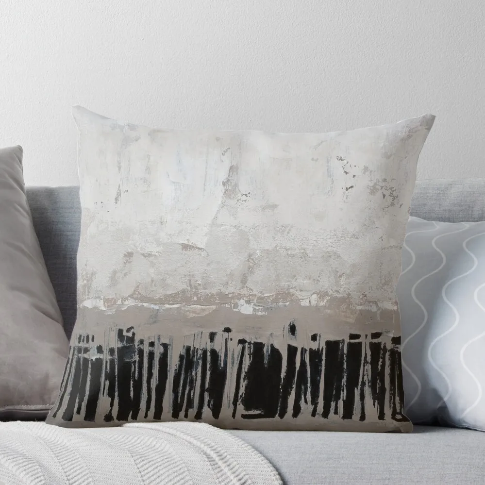 

Beige abstract Throw Pillow Decorative Cover For Living Room Covers For Sofas