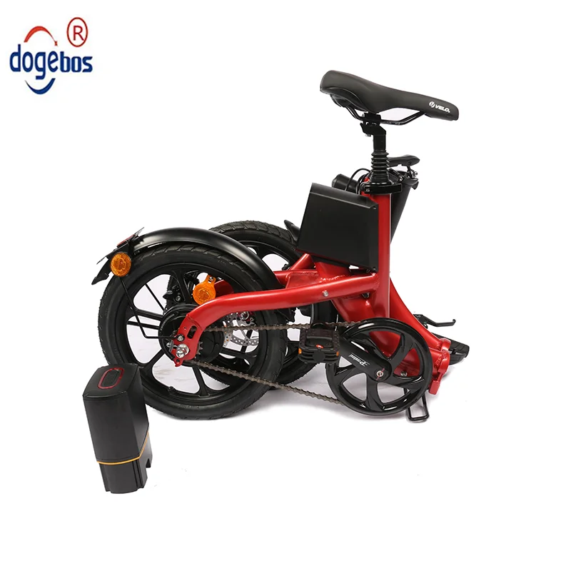 DOGEBOS 전기 자전거 투어링 통근용 전기 자전거, 250W, 48V, 10.4AH, 30 km/h