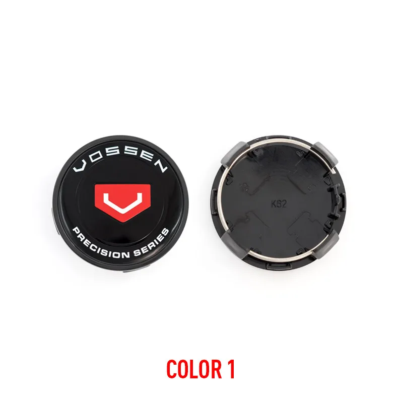 4PCS/lot 62MM VOSSEN wheel center cap hub cap Stylish Hard Wearing Replacement Dust Cover Car Accessories Car Hub Decoration