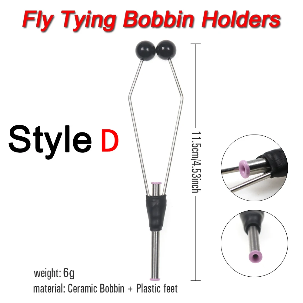 Fishing Fly Tying Tools Bobbin Holders 1PCS fishing accessories fishing tackle fishing tools fishing tool fly tying bobbin holder