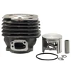 52mm Cylinder Piston Bearing Gasket Carb Kit For Husqvarna 272XP 61 268 272 XP Chainsaw Big Bore Chrome Plated Spare Part 2