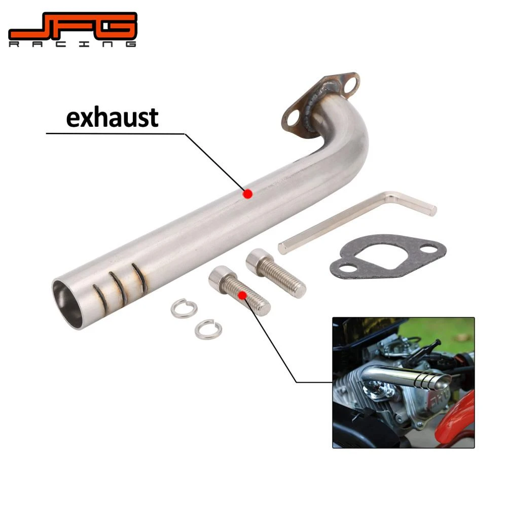 Exhaust Pipe For Predator 212cc Gx160 Gx200 Ct200u Ct200ex Coleman Mini
