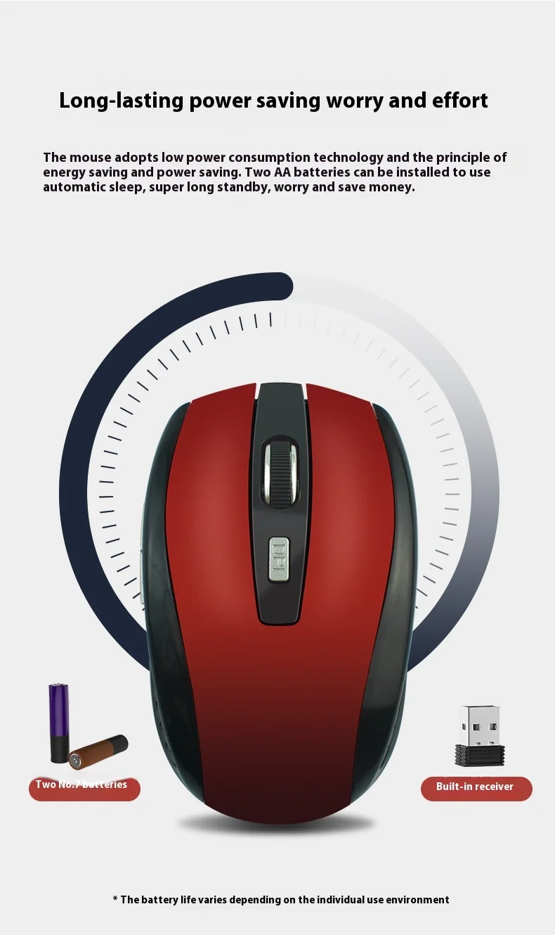 2.4G Wireless Mouse Silent Mouse Adjustable DPI Levels Portable Charging Mobile Optical Office Mouse for Notebook PC MacBook 6 2.4G Wireless Mouse Silent Mouse Adjustable DPI Levels Portable Charging Mobile Optical Office Mouse for Notebook PC MacBook
